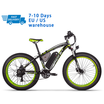 US EU STOCK 1000 Watt Mountain Electric Bikes 26 Inch Brushless Motor 17Ah Rich Bit Top 012
